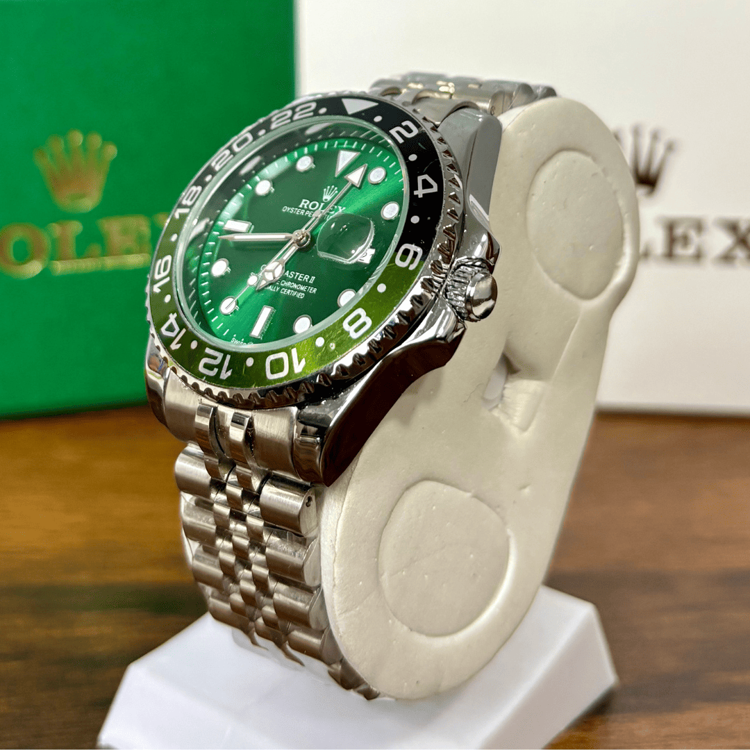 Rlx GMT Master - 40mm - Stainless Steel - Sprite Jubilee Green DiaL - Image 4