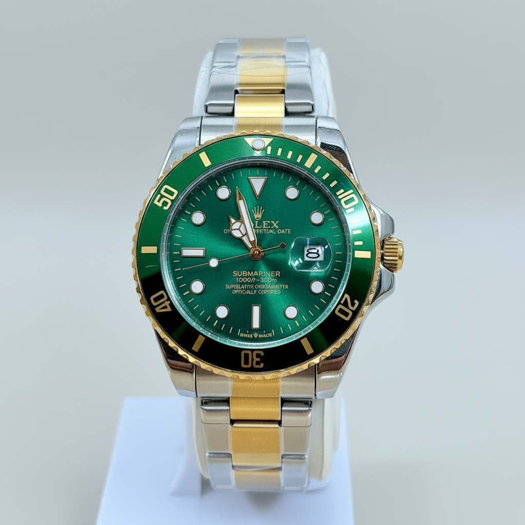 Rlx Submariner - 40mm - Stainless Steel - Hulk Two Tone