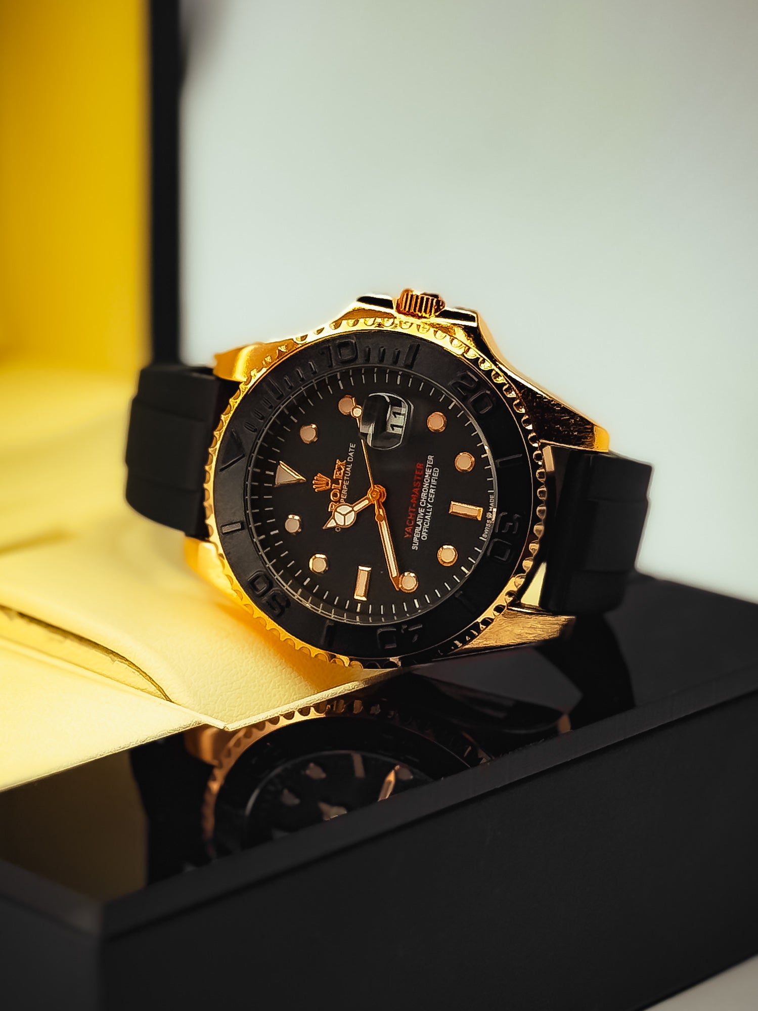 Rolex Yatch Master (Silicone Straps)