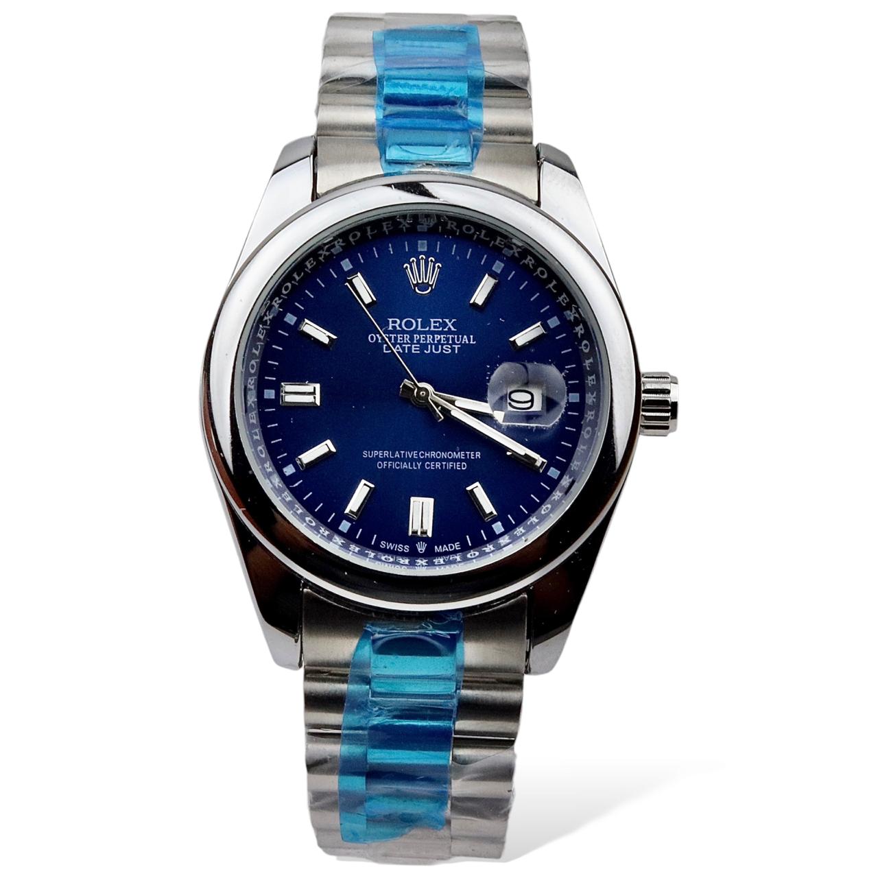 RLX Oyster - Stainless Steel - Blue