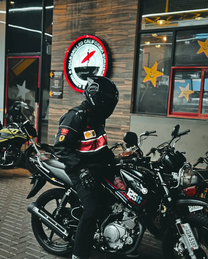 Black Ferrari Racing Jack